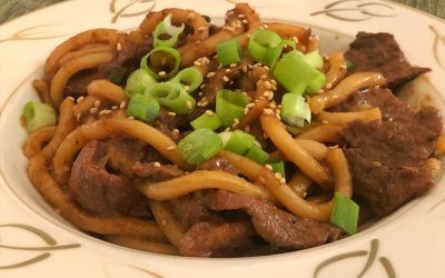 Bulgogi aus der Rotwildoberschale