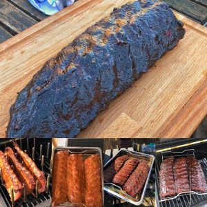 Variation von Spareribs