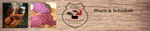 Wurst und Schinken aus Wild
