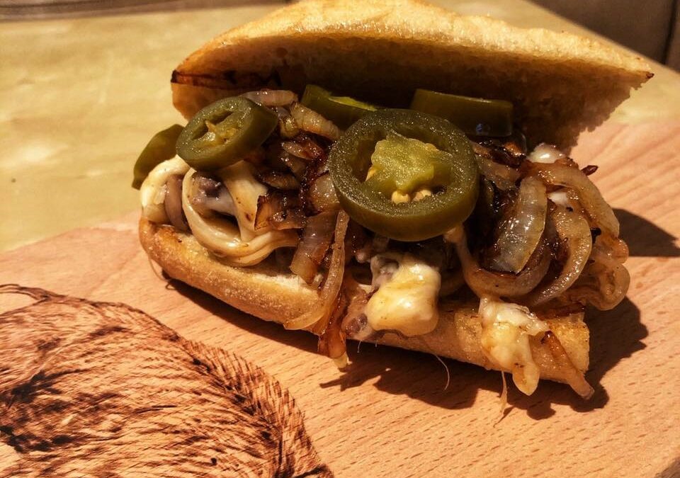 Philadelphia Cheese-Steak-Sandwich